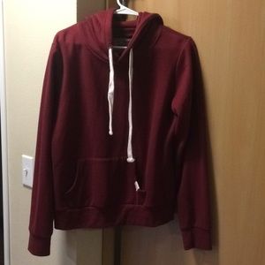 Maroon hoodie brand new